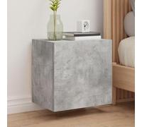 ShGaxin Mobili TV da Parete 2 pz Legno Grigio cemento 40,5x30x40 cm, Tavolo TV, Mobile TV Soggiorno, Mobile Television, Tavolo Television, Mobili da soggiorno, Tavolo Soggiorno TV - 836903