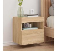 ShGaxin Mobili TV da parete luci2 pezzi rovere Sonoma 40x30x40 cm, tavolo TV, mobile TV soggiorno, mobile TV, mobile TV, tavolo TV, mobili da soggiorno, tavolo TV, mobili da soggiorno, tavolo TV