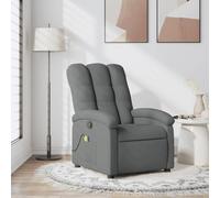 ShGaxin Poltrona da massaggio reclinabile in tessuto grigio scuro, poltrona relax massaggio, divano relax, massaggio schiena, poltrona tantra sessuale, poltrona allattamento - SPU:371740