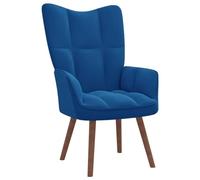 ShGaxin Sedia Relax, Sedia Relax, Poltrone per Soggiorni, Poltrone Camera da letto, Poltrone Pedicure, Poltrone Salone Moderne, Velluto Blu