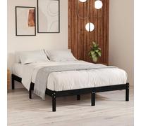 ShGaxin Struttura per letto, Doghe, divano letto, mobile letto, letto per giovani, basi per letto, camere da letto per giovani, in legno massello di pino nero 200 x 200 cm