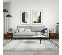 ShGaxin Tavoli da centro 2 pz Legno Ingegneria Rovere Affumicato 50x46x35 cm, Tavolo Basso Soggiorno, Tavolino da salotto, Tavolino da caffè, Tavolino da soggiorno, Mobili da salotto moderni - 830887