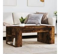 ShGaxin Tavolino in legno di ingegneria rovere affumicato 102 x 55 x 42 cm, Tavolo basso, Tavolino da salotto, Tavolino da salotto, Tavolino da caffè, Tavolino da salotto, Mobili da soggiorno moderni