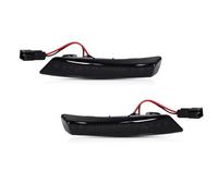 SHGJGH Indicatore Laterale 2 Pezzi Per Chrysler Per Città Per Il Paese 2008-2016 Flash Specchietto Retrovisore Indicatori Direzione Lampeggiante Luce 12V Indicatori di Direzione(Smoked Lens)