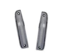 SHGJGH Indicatore Laterale 2PCS Per Jeep Per Cherokee 1997-2001 Auto Paraurti Anteriore Angolo Laterale Indicatore Parcheggio Luce Custodia Conchiglie Indicatori di Direzione(Clear Lens)