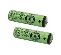 SHGTCOAP Batteria di Ricambio per Rasoio da 1,2 V 1000 mAh. Compatibile for Braun S3 Series 320S-4 340S-3 390CC 350CC-5 5776 3050S Rasoio(2 PCS)