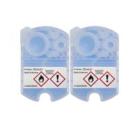 SHGTCOAP Compatibile for Braun Cartucce di Ricarica Clean & Renew CCR4 CCR2, Pulisce Il Tuo Rasoio, Rimuove Residui di Peli E Particelle di Pelle, Fluido per La Pulizia del Rasoio(Pack of 2)
