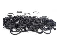 SHGUOMSC Guarnizione Radiale dell'albero Guarnizione ad Anello Alta Temperatura NBR scheletrica Resistente all'olio antiusura CS2mm Rondella di Tenuta ID1-30mm Rotonda(ID 1.2mm)