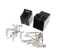 SHGUOMSC Terminali di Giunzione 1-20 Set di connettori Femmina Maschio ISO for Cavo Audio Auto da 3,5 mm a 16 Pin for DJ7162A-3.5-11 .5-21(Male Female,1Set)