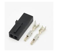 SHGUOMSC Terminali di Giunzione Connettore Elettrico for Luce del Bagagliaio dell'automobile Serie 1.5 a 2 Pin Femmina Maschio for 1J0973332 1J0973119(Dark Grey)