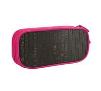 shgwehh Astuccio elegante con stampa di geroglifici egiziani antichi - Organizza la tua cancelleria con eleganza, rosa, Taglia unica, Organizer per borse