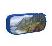 shgwehh Kauai Hawaii Seashore - Astuccio elegante con stampa - Organizza la tua cancelleria con eleganza, Blu, Taglia unica, Organizer per borse