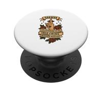 Shhh I’m Listening To True Crime Podcasts Distressed Design PopSockets PopGrip Adesivo