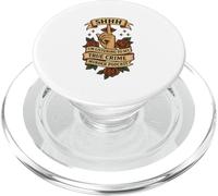 Shhh I’m Listening To True Crime Podcasts Distressed Design PopSockets PopGrip per MagSafe