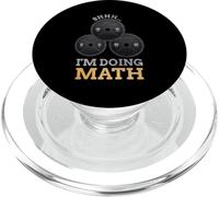Shhh I'm Doing Math Fitness Sollevamento Pesi Allenamento Allenamento PopSockets PopGrip per MagSafe