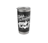 Shhh I'm Reading Bicchiere termico in acciaio inox doppia parete