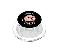 Shhh I'm Stinking Funny Brain Thinking - Gioco di parole PopSockets PopGrip per MagSafe