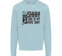 Shhh Questo È Il Mio Maglione T-Shirt Con Teschio Horror Per Bambini