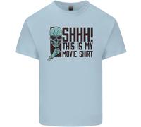 Shhh Questo È Il Mio T-Shirt Di Film Teschio Horror Per Bambini