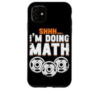 Shhh... Sto facendo allenamento matematico Allenamento Pesi Muscolo Custodia per iPhone 11