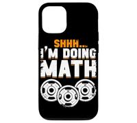 Shhh... Sto facendo allenamento matematico Allenamento Pesi Muscolo Custodia per iPhone 12/12 Pro