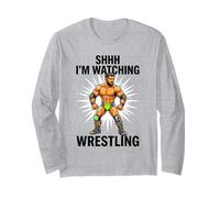 Shhh, STO Guardando Il Wrestling Maglia a Manica