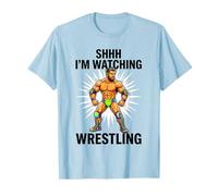 Shhh, STO Guardando Il Wrestling Maglietta