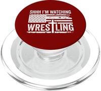 Shhh, sto guardando il wrestling PopSockets PopGrip per MagSafe
