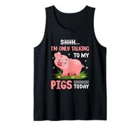 Shhh, STO Parlando Solo con i Miei maiali Oggi Canotta
