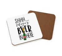 Shhh There's Birra IN Qui Sottobicchiere - Divertente Lager Birra Ipa