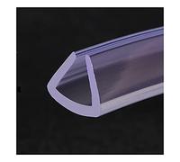 SHHMA Guarnizione in Gomma Profilo A U Sigillata Guarnizione Striscia Utilizzabile sul Bordo del Tavolo, Trasparente, Lungo 5 Metri,17mm x 15mm