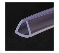 SHHMA Guarnizione in Gomma Profilo A U Sigillata Guarnizione Striscia Utilizzabile sul Bordo del Tavolo, Trasparente, Lungo 5 Metri,15mm x 12mm
