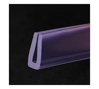 Guarnizione in Gomma Profilo A U Sigillata Guarnizione Striscia Utilizzabile sul Bordo del Tavolo, Trasparente, Lungo 5 Metri,6mm x 10mm