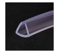 SHHMA Guarnizione in Gomma Profilo A U Sigillata Guarnizione Striscia Utilizzabile sul Bordo del Tavolo, Trasparente, Lungo 5 Metri,10mm x 15mm