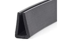 SHHMA Guarnizione in Gomma Profilo A U Sigillata Guarnizione Striscia Utilizzato per Proteggere Il Bordo del Tavolo, Spessore 2 Mm,10mm x 16mm
