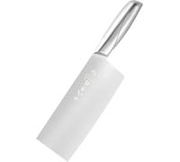 SHI BA ZI ZUO Mannaia Cinese,Coltello da Cucina (Argento-SL1703-B)