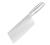 SHI BA ZI ZUO Mannaia da Cucina,Coltello da Chef Machete Professionale con Maniglia in Acciaio Inox Ergonomica