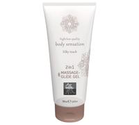 Shiatsu Massage & Glide Gel 2in1 Silky Touch 200ml