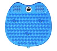 Shiatsu Board - Massaggiatore per piedi con cuscinetto a rullo per agopressione, allevia la fatica, favorisce la circolazione sanguigna, attrezzatura per il fitness a casa (viola/blu, modelli a tempo
