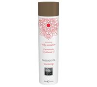 HOT Shiatsu olio corpo per massaggi Warming Coriander & Sandalwood 100 ml