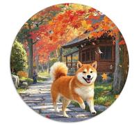 Shiba Inu 1000 Piece Jigsaw Puzzle For Adults Challenging Game Stress Relief Puzzle Exercise The Memory of The Brain for Adults And Kids, Age 12 Years Up 1000pcs (67.5x67.5cm)