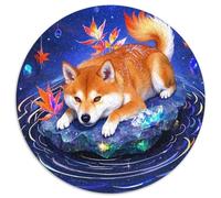 Shiba Inu 1000 Teile Puzzle Für Erwachsene Familien-Challenge Stressabbau-Puzzle Gedächtnis Trainieren Für Die Ganze Familie, Geschenke Für Frauen & Männer 1000pcs (67.5x67.5cm)