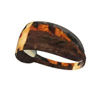 Shiba Inu Animali Cani Tramonto Bokeh Shiba Inu,Fascia elastica per capelli multiuso unisex, fascia antisudore sportiva