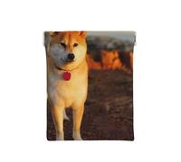 Shiba Inu Animali Cani Tramonto Bokeh Shiba Inu, Spremere il portafoglio superiore da donna Borsa portaoggetti Piccola portamonete Portamonete