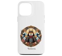Shiba Inu cane come logo Samurai con fiori di ciliegio Custodia per iPhone 13 Pro Max