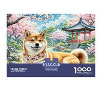 Shiba Inu Puzzle 1000 Pezzi Per Adulti E Bambini Da 14 Anni E Più Impegnativo E Difficile Giochi Rilassamento E Intelligence,Collezione D'Arte 70x50cm/1000pcs