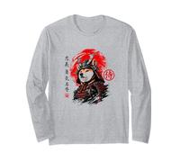 Shiba Inu Samurai Maglia a Manica