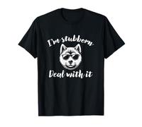 Shiba Inu Sono un affare testardo con esso divertente Shiba Maglietta
