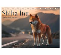 Shiba Inu - Stolz und Anmut (Tischkalender 2026 DIN A5 quer), CALVENDO Monatskalender: Shiba Inu - Faszination japanischer Schönheit