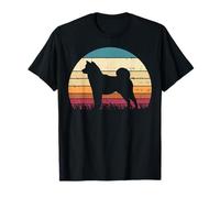 Shiba Inu Sunset Retro Animal Pet Akita Doge Dog Lover Gift Maglietta